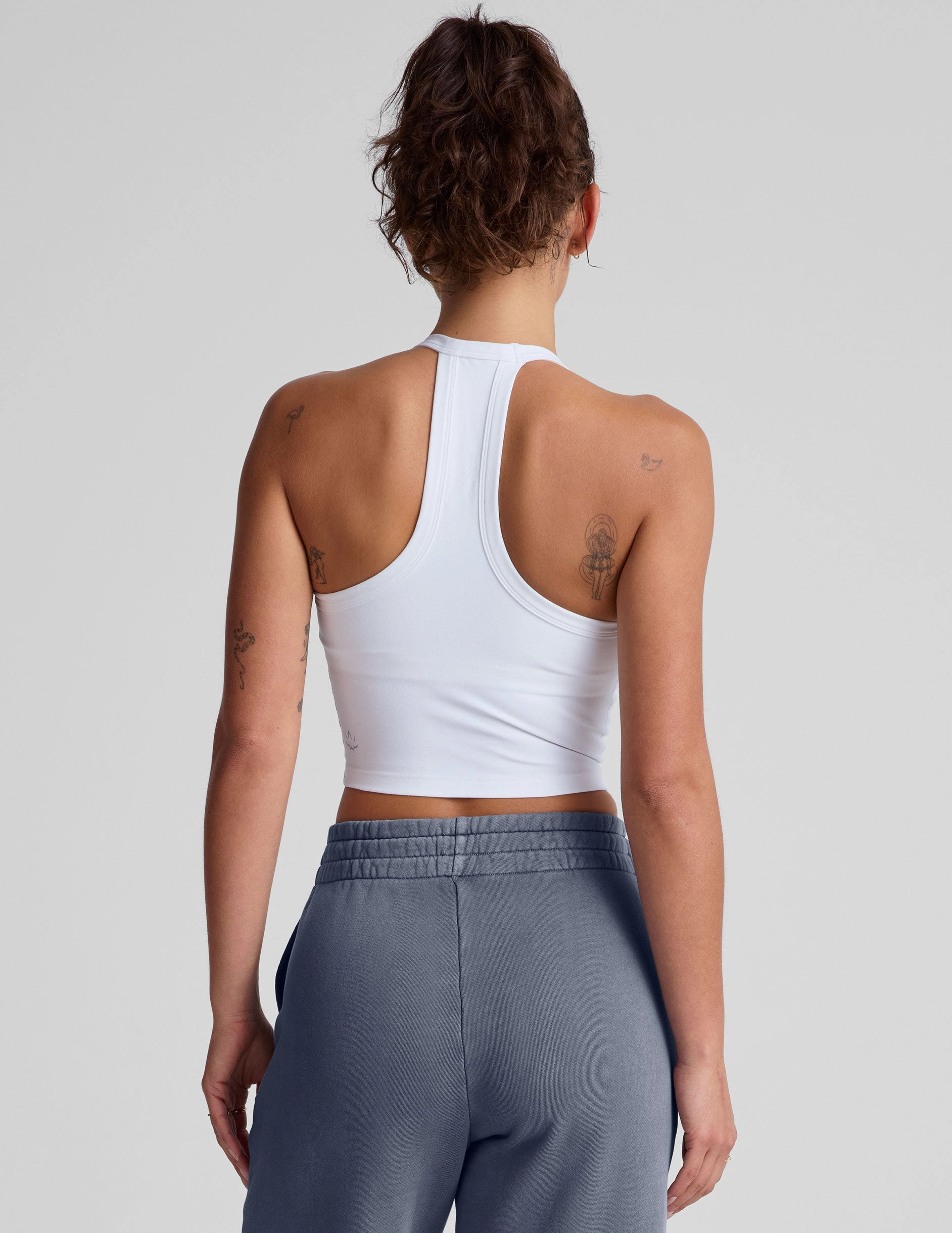 Spacedye On The Up Cropped Tank