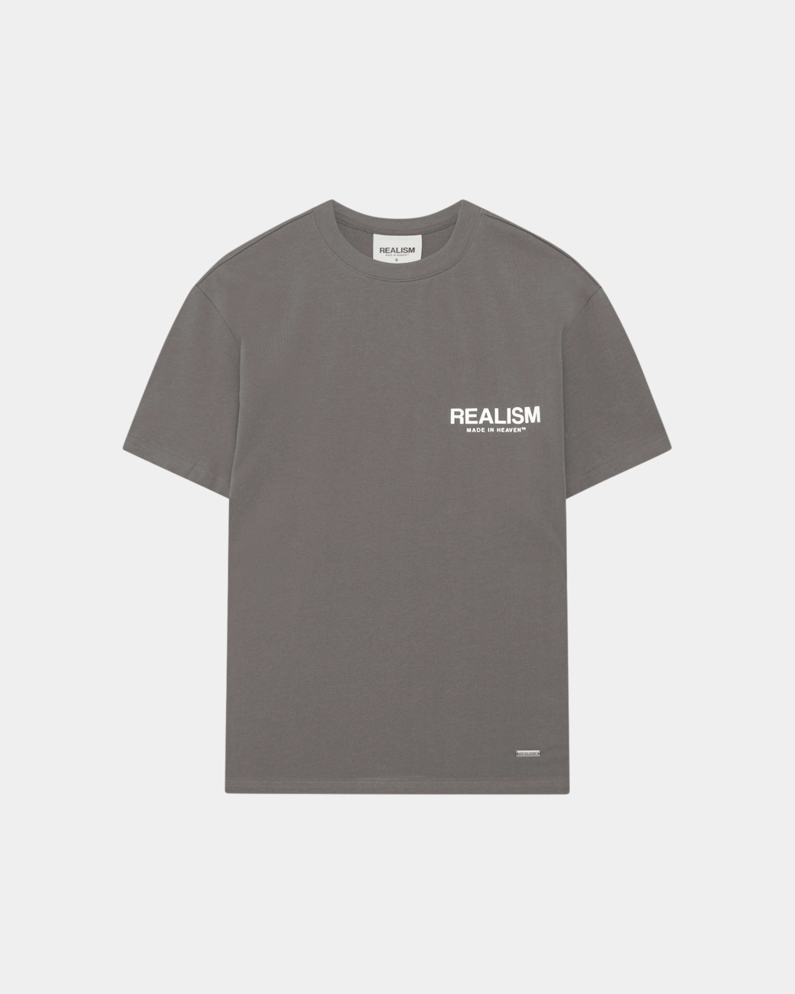 SSS REALISM HEAVEN LOGO TEE COOL GREY
