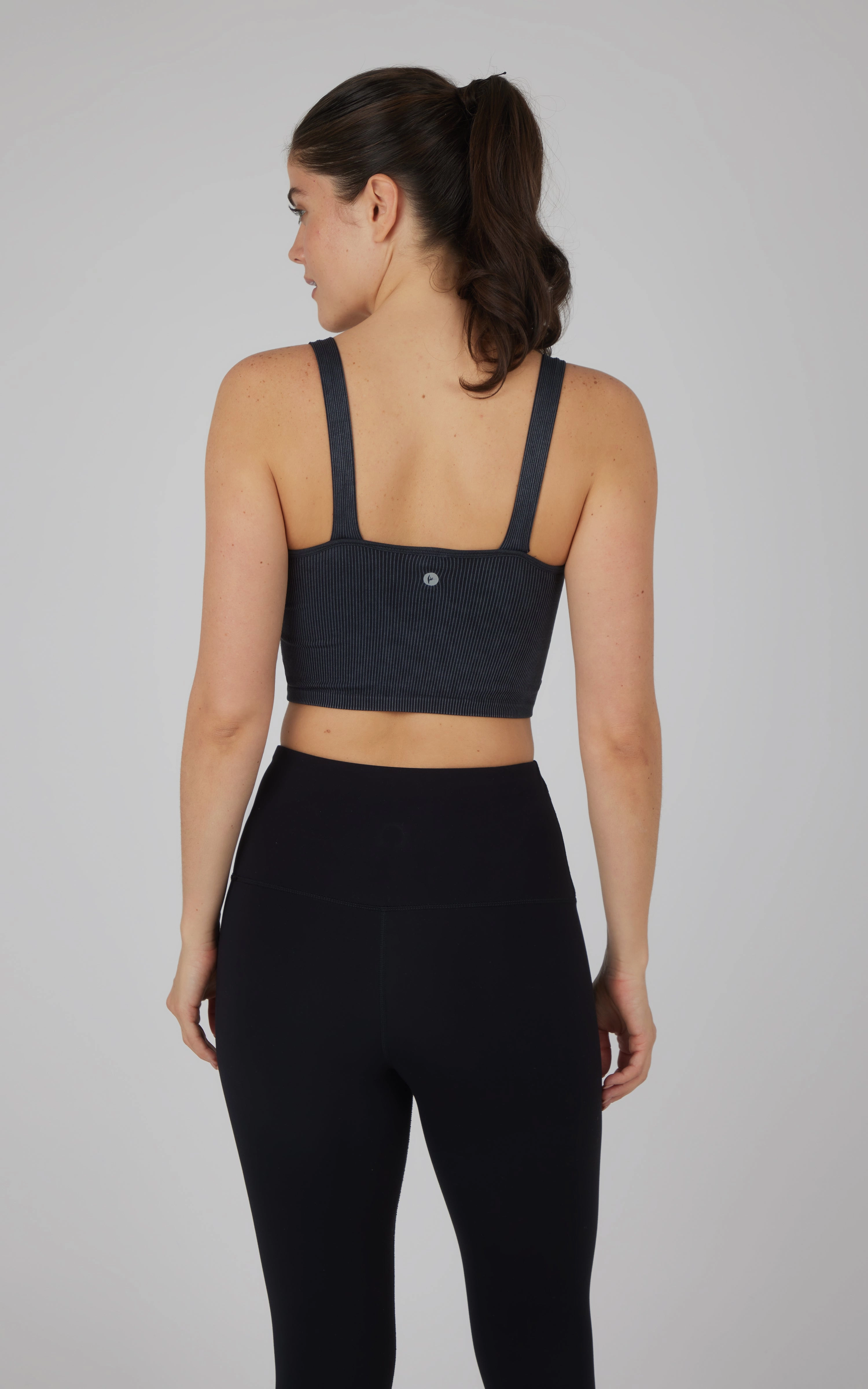 Stonewash 2 PK Scoop Neck Bralette Tank