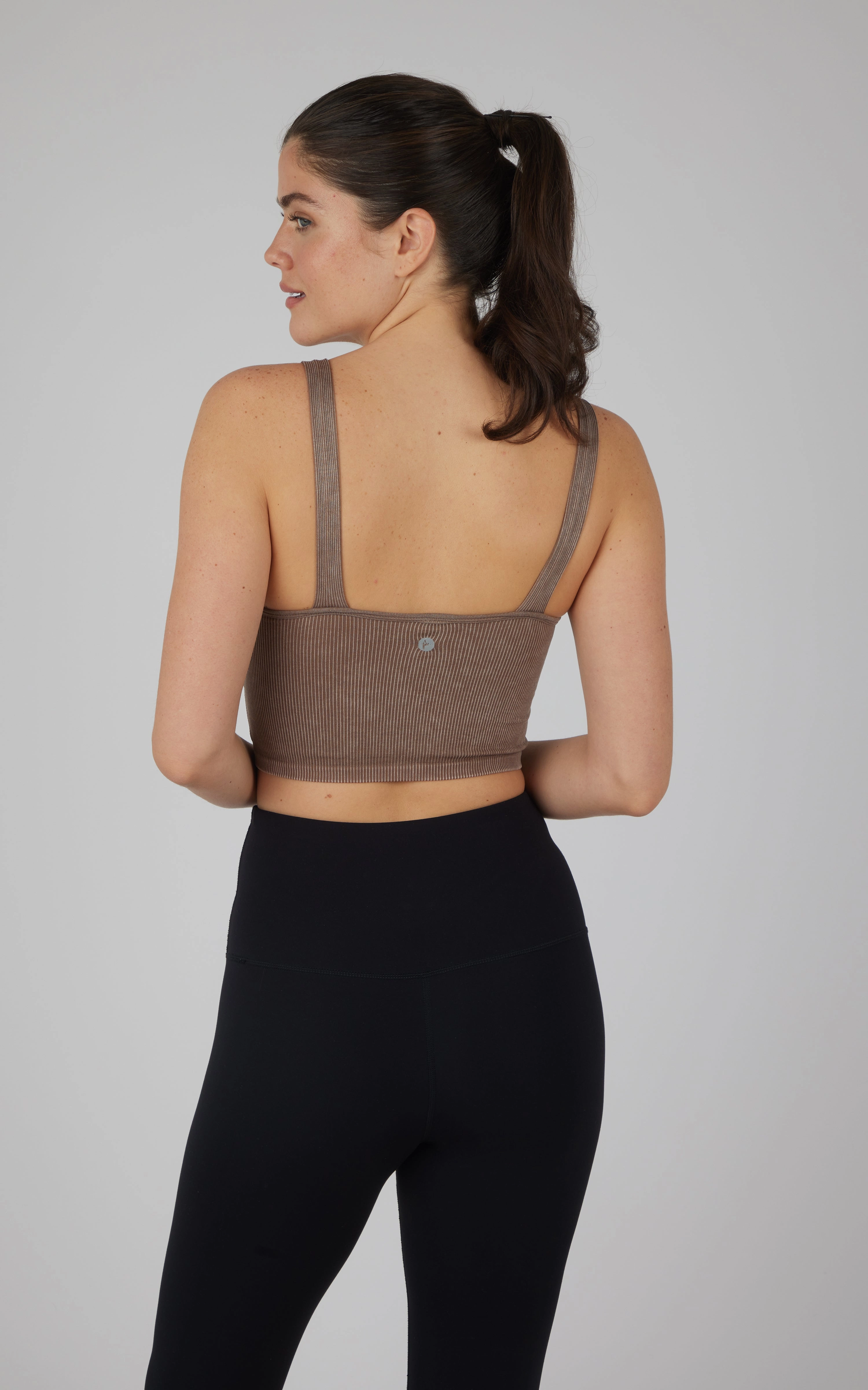 Stonewash 2 PK Scoop Neck Bralette Tank