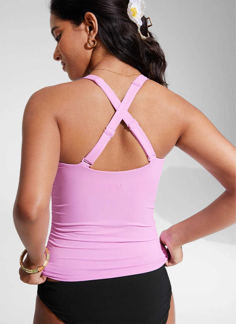 Sunshine Tankini Tops Square Neck