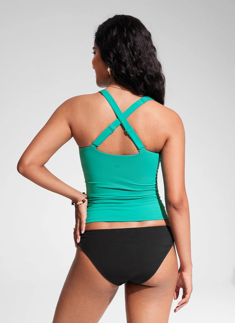 Sunshine Tankini Tops Square Neck