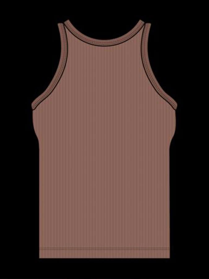 Tavi Perfect Fit Rib Women's Tank Top - Clove