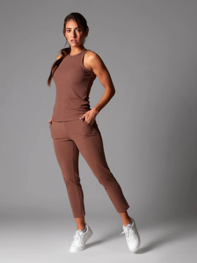 Tavi Perfect Fit Rib Women's Tank Top - Clove