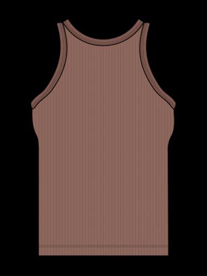 Tavi Perfect Fit Rib Women's Tank Top - Clove