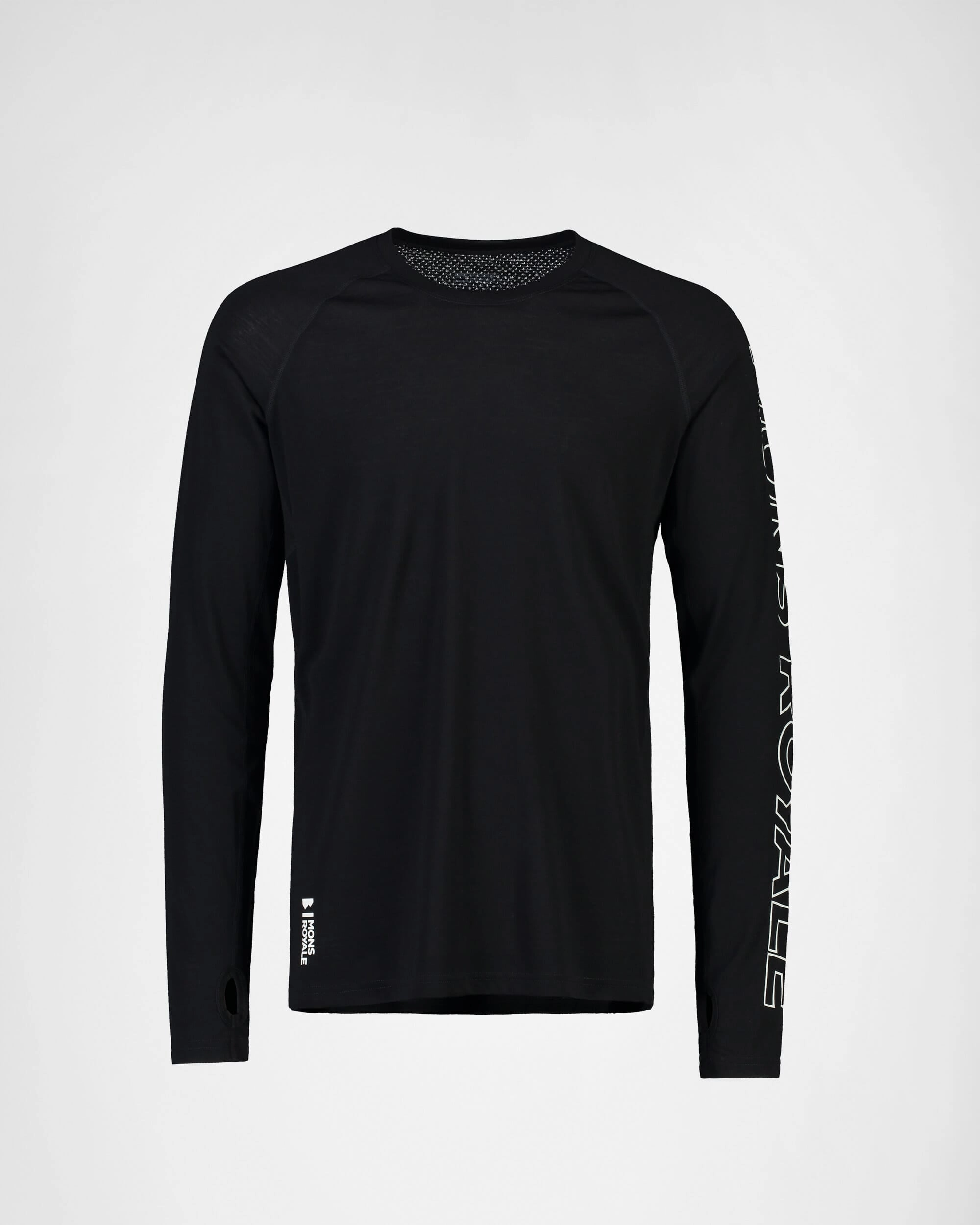 Temple Merino Long Sleeve - Black