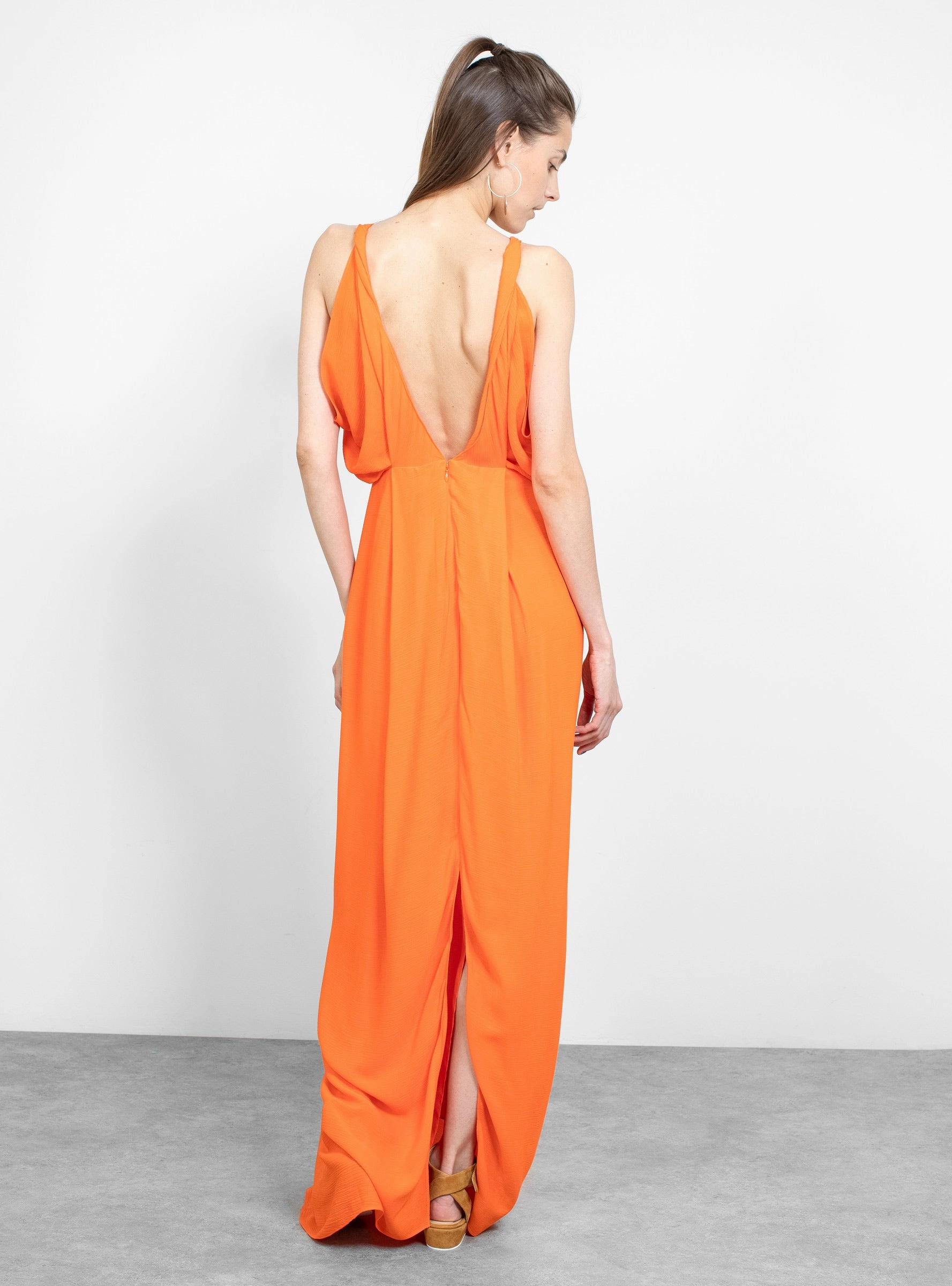 Token Dress Sherbet Orange