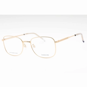 Tommy Hilfiger Men's Eyeglasses - Gold Metal Square Full Rim Frame | TH 2061/F 0J5G 00
