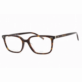 Tommy Hilfiger Men's Eyeglasses - Havana Plastic Rectangular Frame | TH 1870/F 0086 00