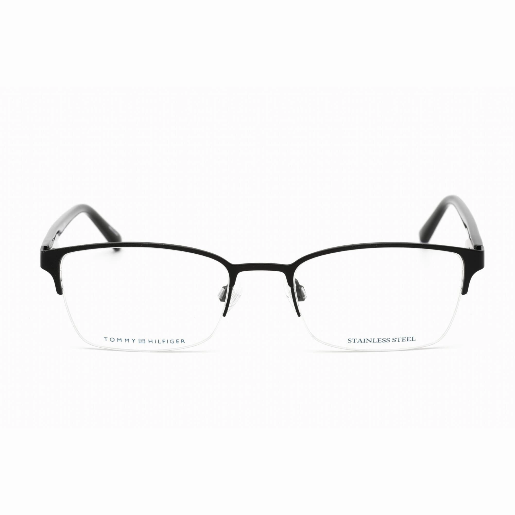 Tommy Hilfiger Men's Eyeglasses - Matte Black Acetate/Metal Frame | TH1748 003 00