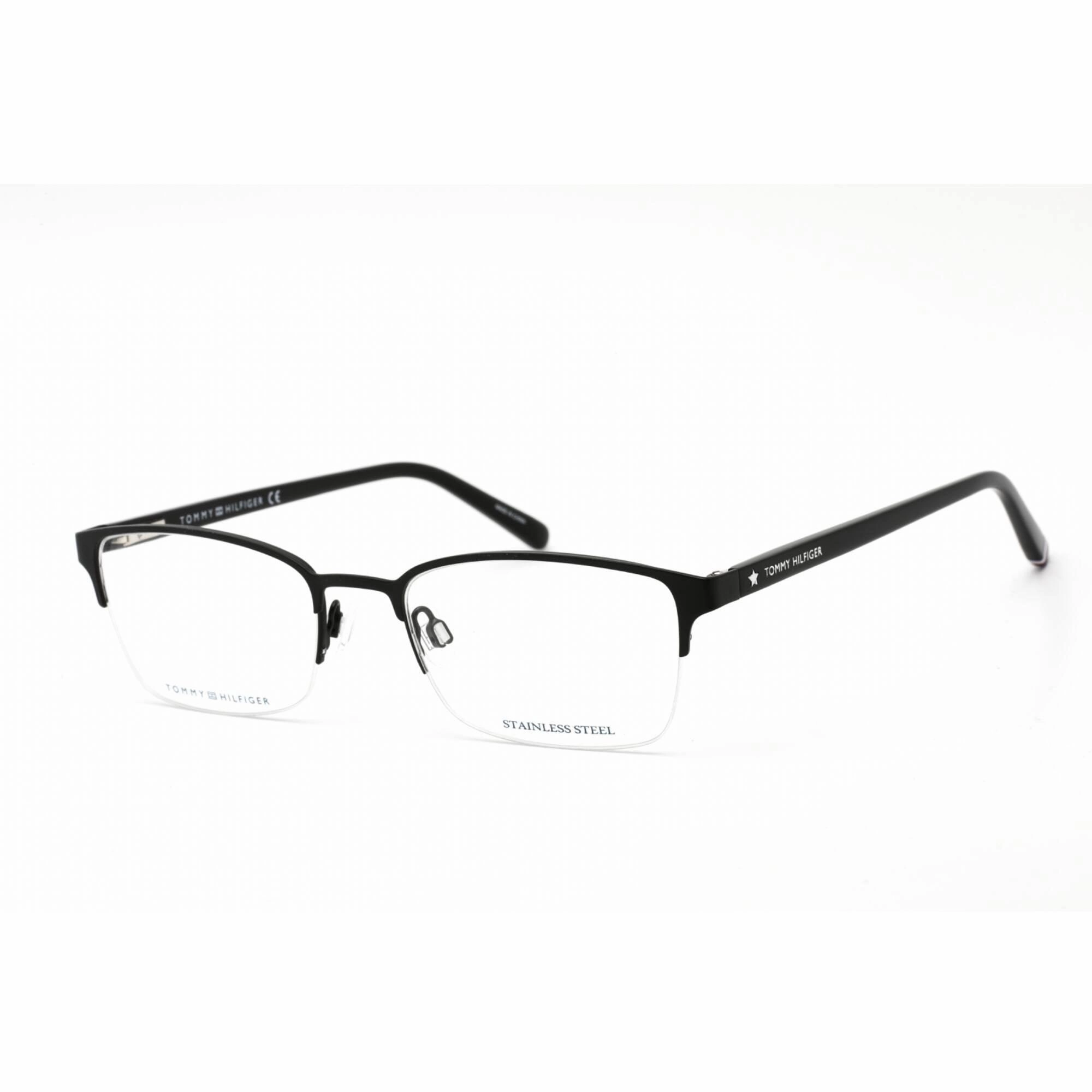 Tommy Hilfiger Men's Eyeglasses - Matte Black Acetate/Metal Frame | TH1748 003 00