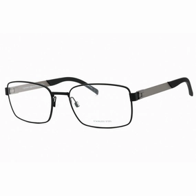 Tommy Hilfiger Men's Eyeglasses - Matte Black Metal Full Rim Frame | TH 1827 0003 00
