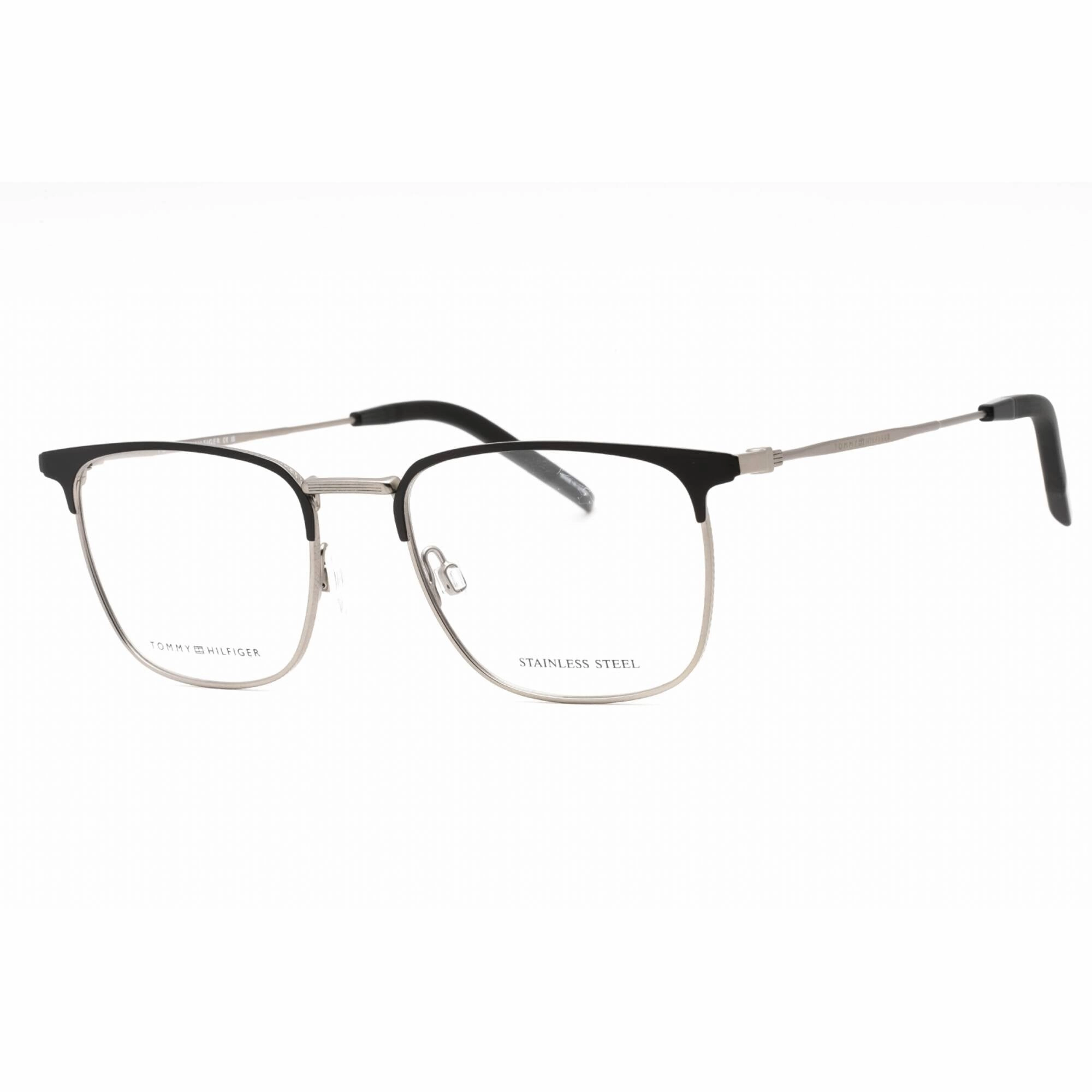 Tommy Hilfiger Men's Eyeglasses - Matte Black Rectangular Frame | TH 1816 0003 00