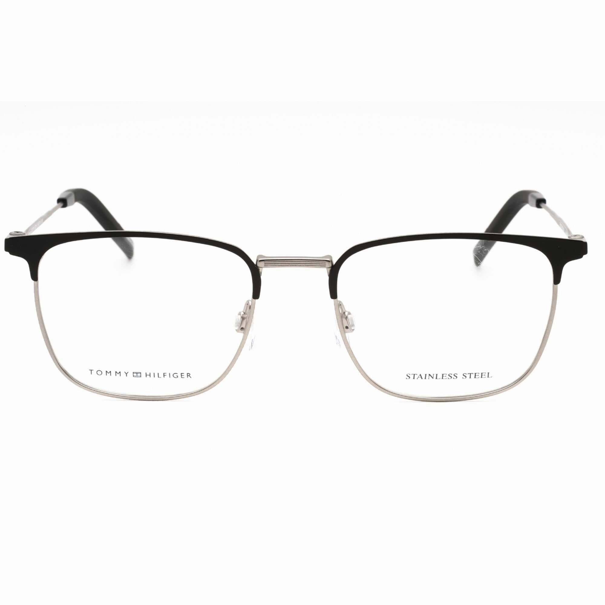 Tommy Hilfiger Men's Eyeglasses - Matte Black Rectangular Frame | TH 1816 0003 00