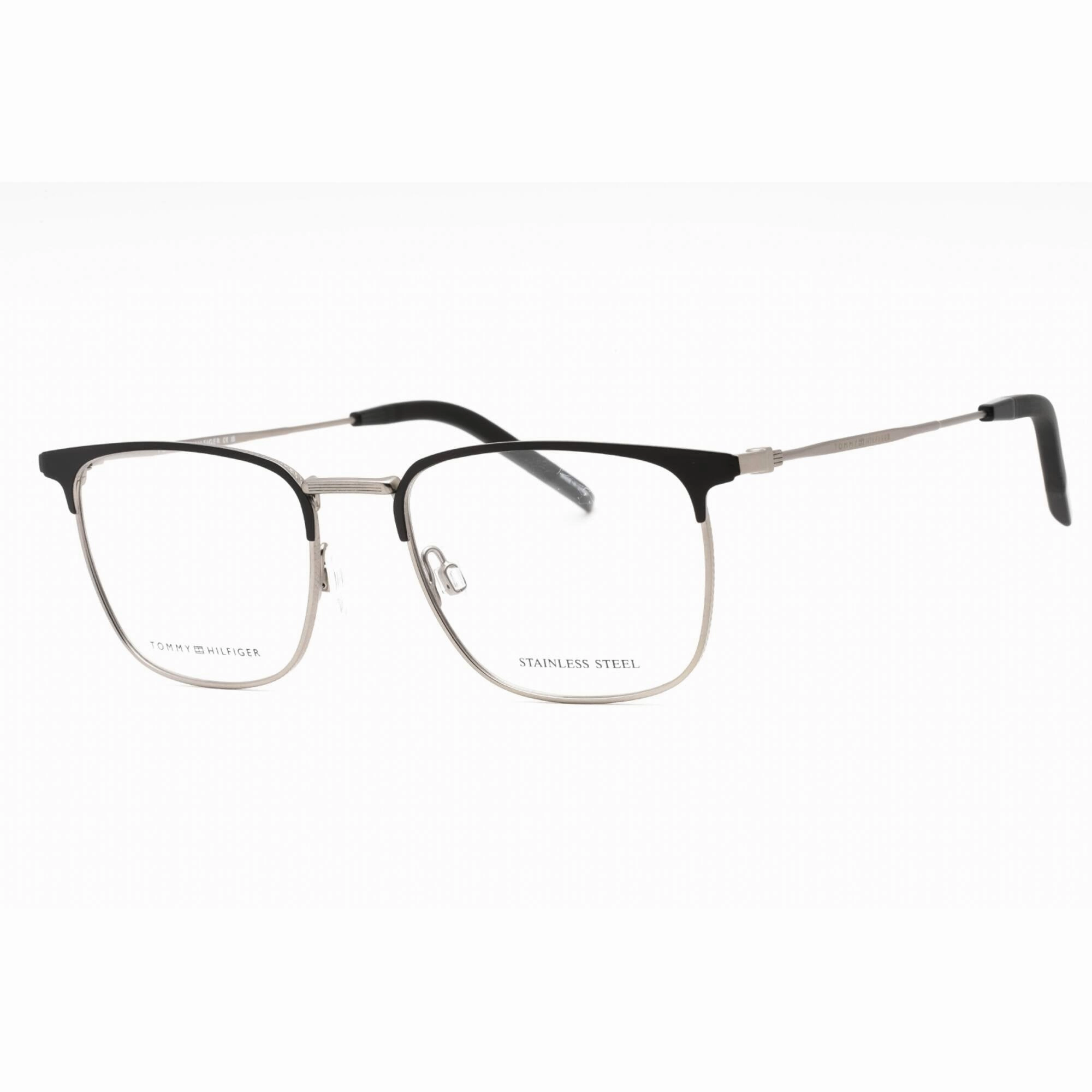 Tommy Hilfiger Men's Eyeglasses - Matte Black Rectangular Frame | TH 1816 0003 00