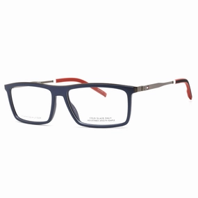 Tommy Hilfiger Men's Eyeglasses - Matte Blue Rectangular Frame | TH 1847 0FLL 00