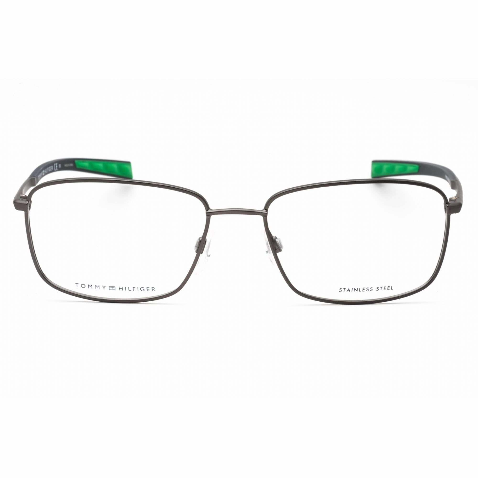 Tommy Hilfiger Men's Eyeglasses - Matte Dark Ruthenium Frame | TH 1953 0R80 00