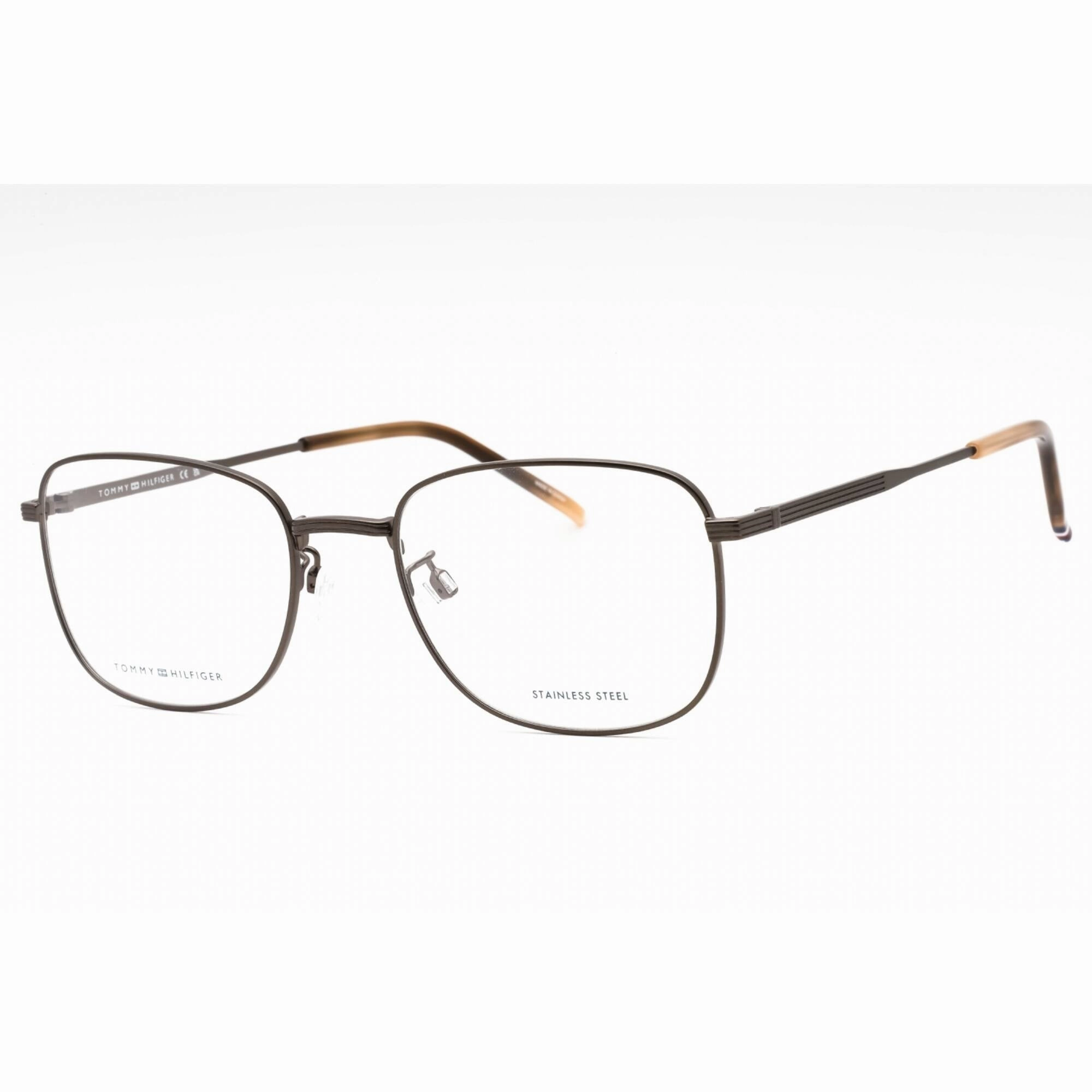 Tommy Hilfiger Men's Eyeglasses - Matte Ruthenium Black Square | TH 2061/F 0SVK 00