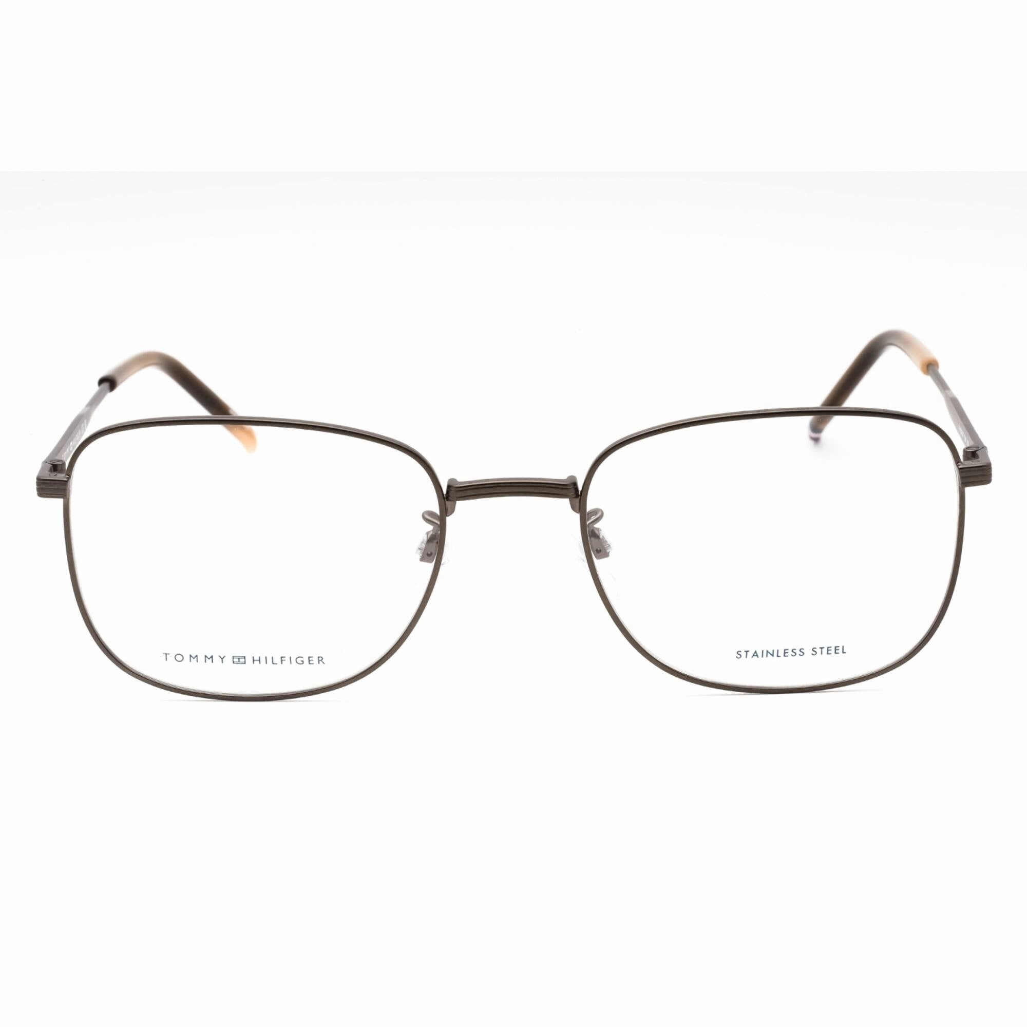 Tommy Hilfiger Men's Eyeglasses - Matte Ruthenium Black Square | TH 2061/F 0SVK 00
