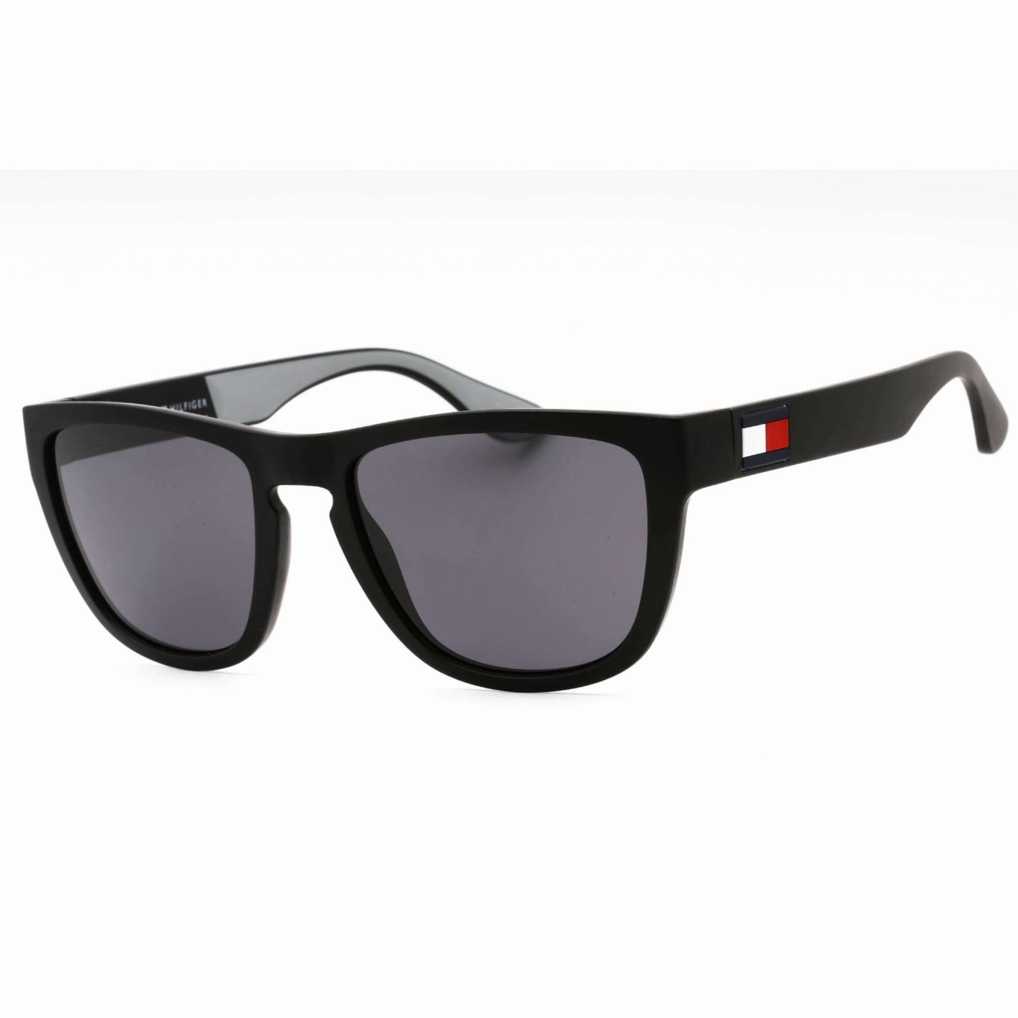 Tommy Hilfiger Men's Sunglasses - Black Grey Rectangular Frame | Th 1557/S 008A 00