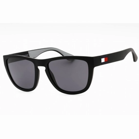 Tommy Hilfiger Men's Sunglasses - Black Grey Rectangular Frame | Th 1557/S 008A 00
