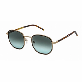 Tommy Hilfiger Men's Sunglasses - Gold Metal Frame Green Aqua Lens | TH 1672/S 0J5G EQ