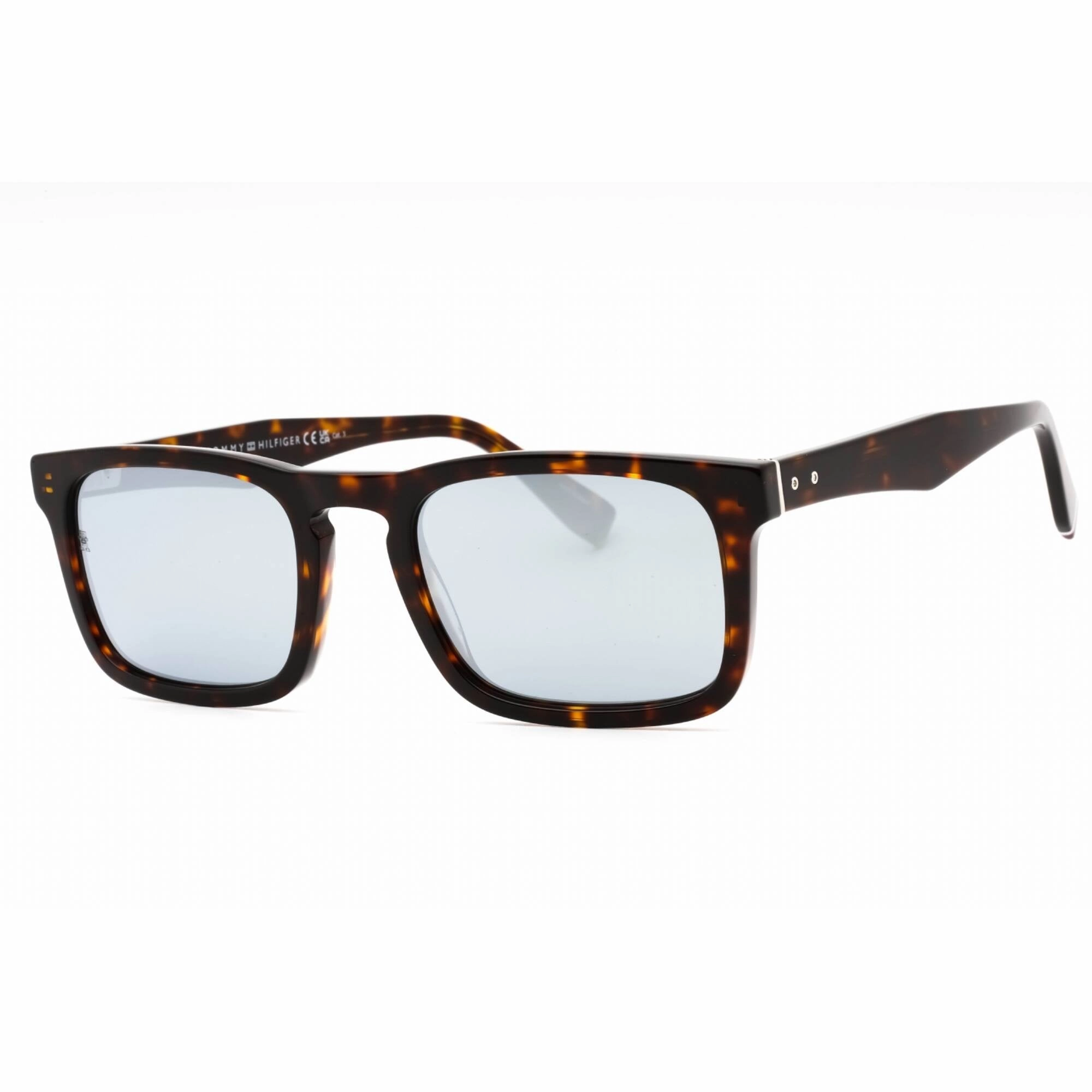 Tommy Hilfiger Men's Sunglasses - Havana Frame Extra White Lens | TH 2068/S 0086 DC