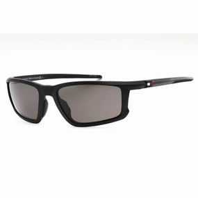Tommy Hilfiger Men's Sunglasses - Matte Black Rectangular Frame | TH 1914/S 0003 M9