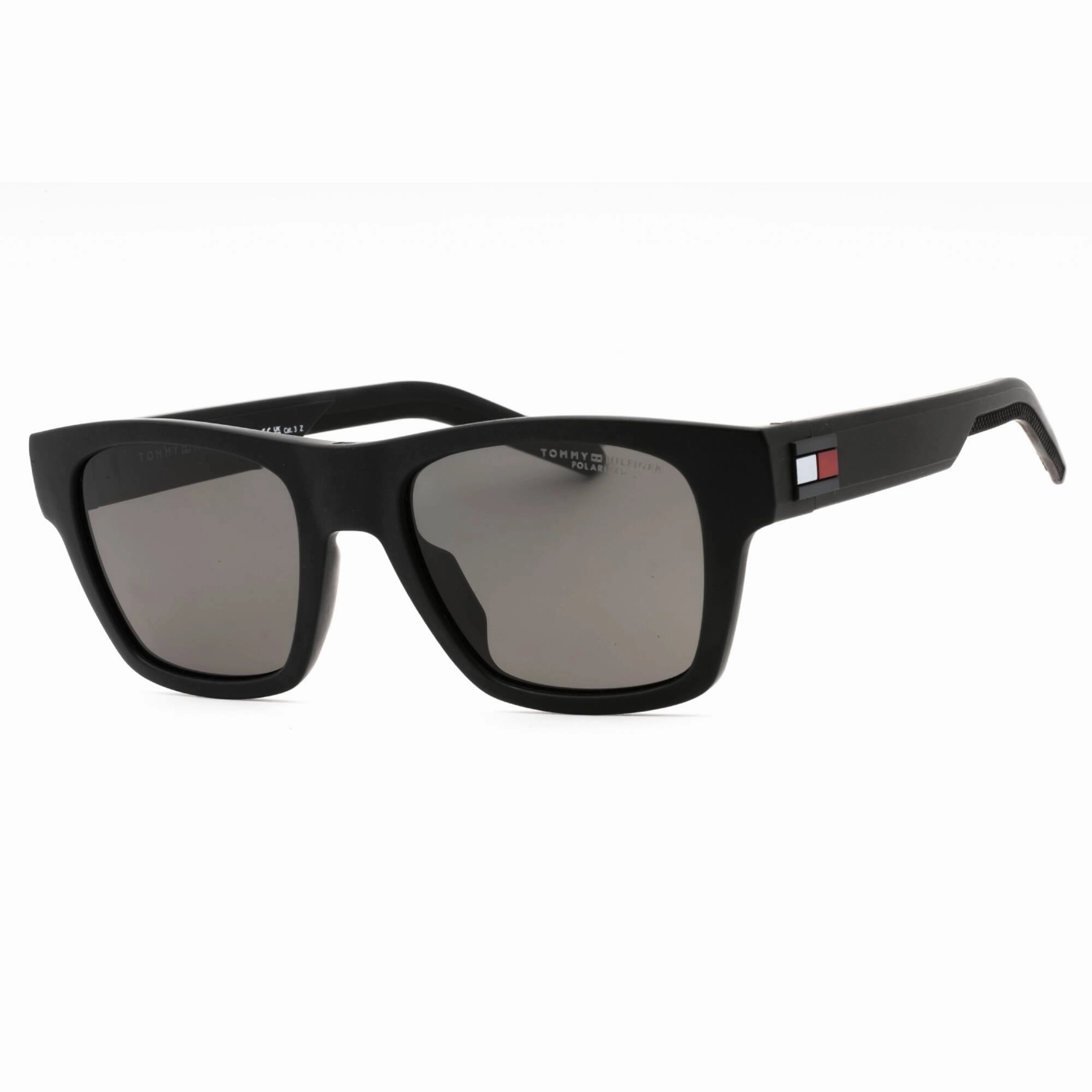 Tommy Hilfiger Men's Sunglasses - Matte Black Rectangular Frame | TH 1975/S 0003 M9