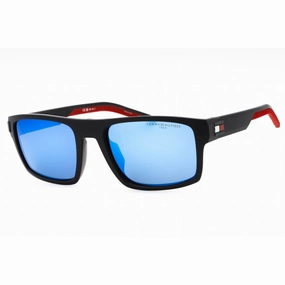 Tommy Hilfiger Men's Sunglasses - Matte Blue Rectangular Frame | TH 1977/S 0FLL ZS
