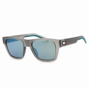 Tommy Hilfiger Men's Sunglasses - Matte Grey Rectangular Frame | TH 1975/S 0FRE MT