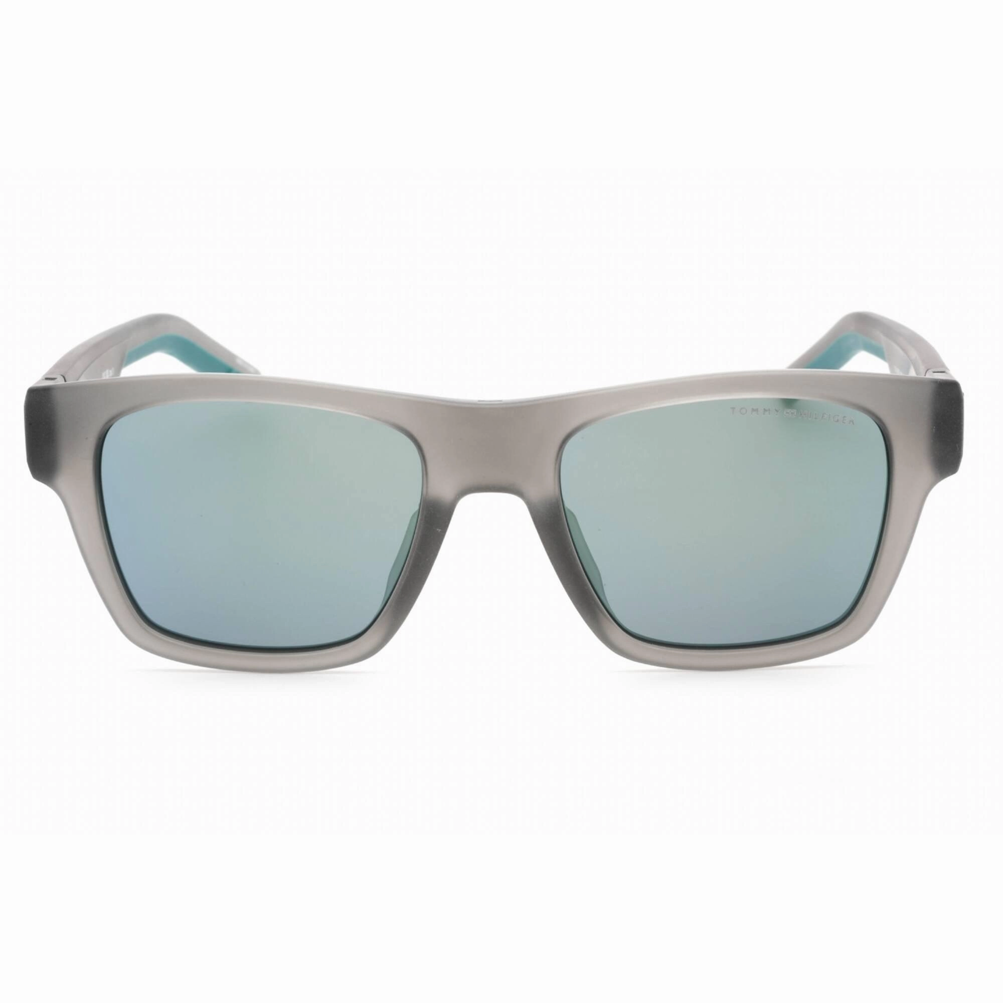 Tommy Hilfiger Men's Sunglasses - Matte Grey Rectangular Frame | TH 1975/S 0FRE MT