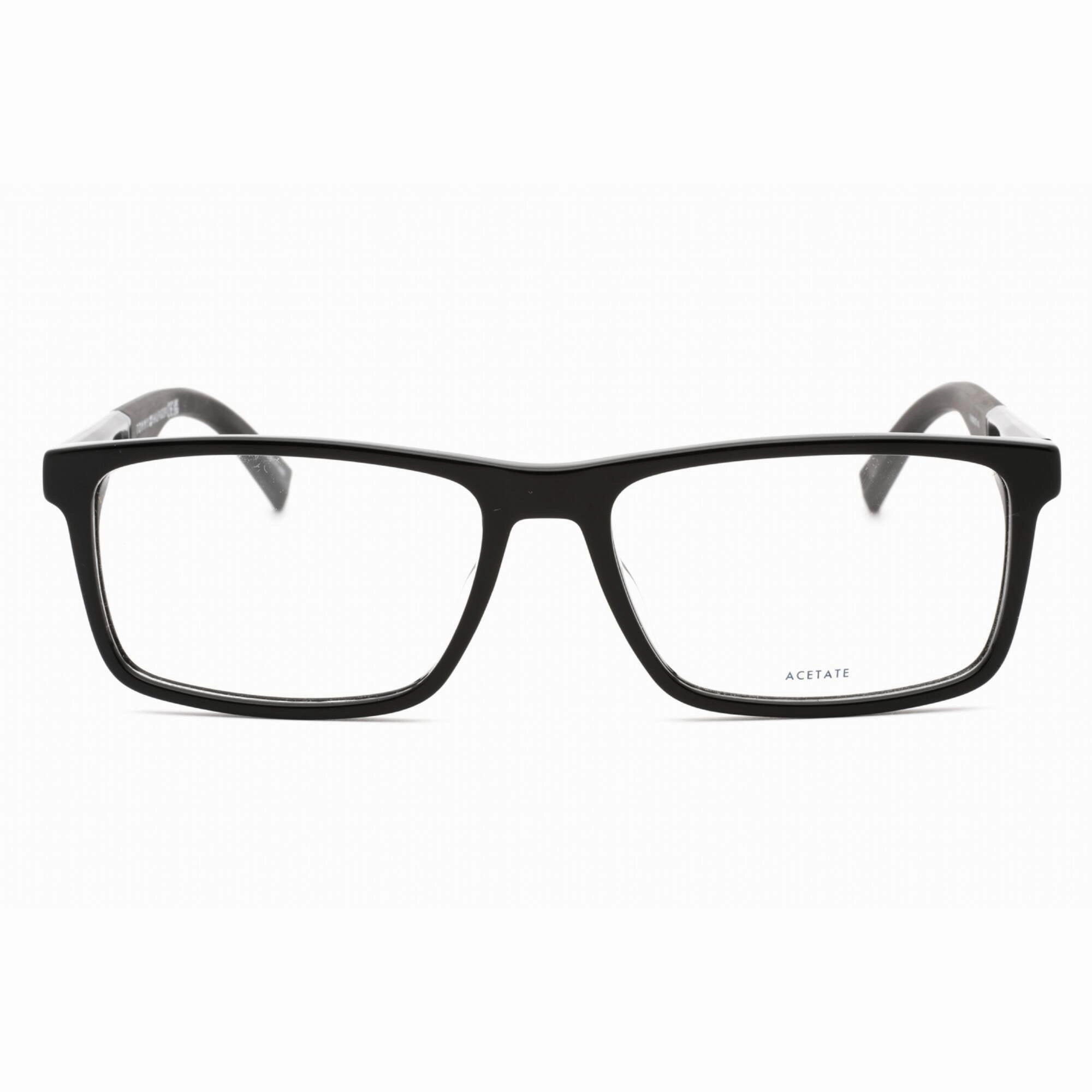 Tommy Hilfiger Women's Eyeglasses - Black Full Rim Rectangular Frame | TH 1909 0807 00