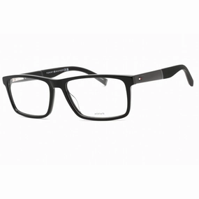 Tommy Hilfiger Women's Eyeglasses - Black Full Rim Rectangular Frame | TH 1909 0807 00