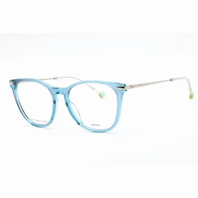 Tommy Hilfiger Women's Eyeglasses - Blue Plastic Cat Eye Full Rim | TH 1881 0PJP 00