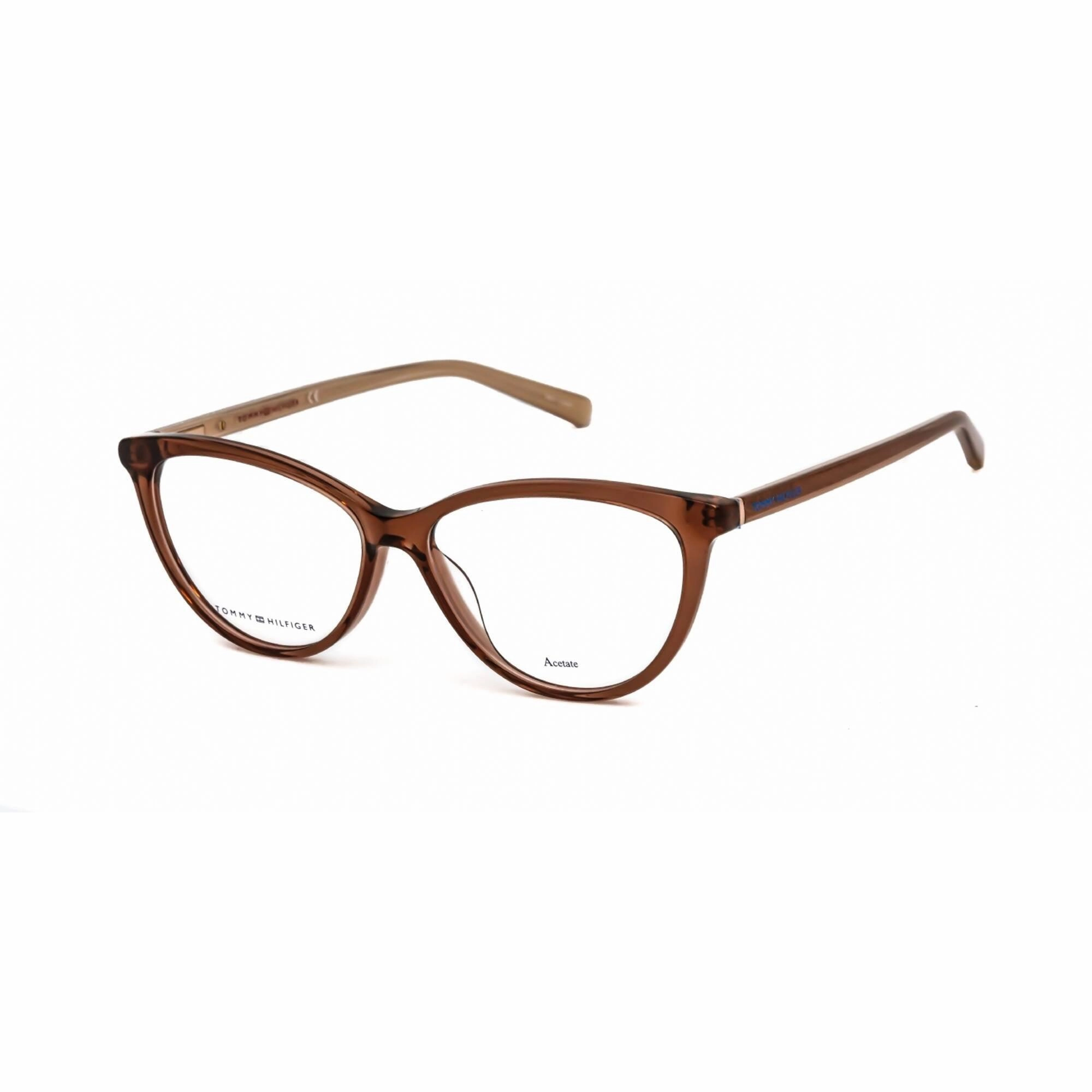 Tommy Hilfiger Women's Eyeglasses - Full Rim Brown Acetate Frame | TH 1826 009Q 00