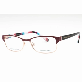 Tommy Hilfiger Women's Eyeglasses - Gold Copper Rectangular Frame | TH 1684 0DDB 00