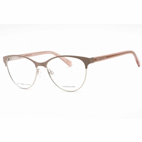 Tommy Hilfiger Women's Eyeglasses - Matte Nude Metal Cat Eye Frame | TH 1886 0V1V 00