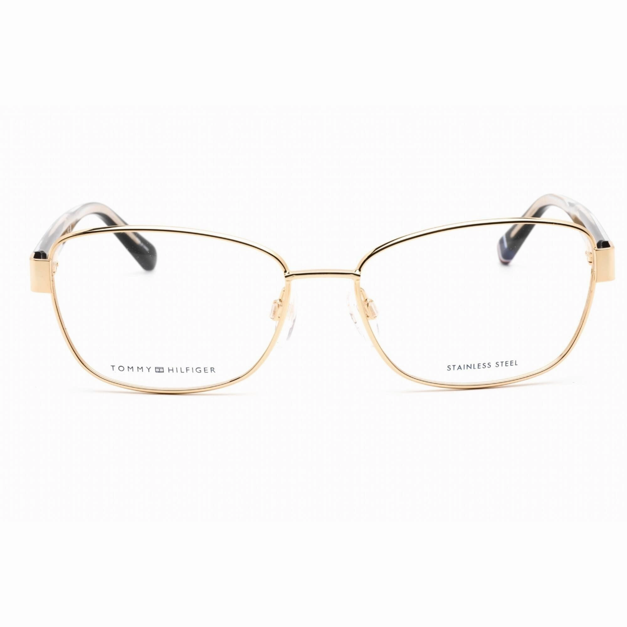 Tommy Hilfiger Women's Eyeglasses - Rose Gold Metal Cat Eye Frame | TH 2006 0000 00