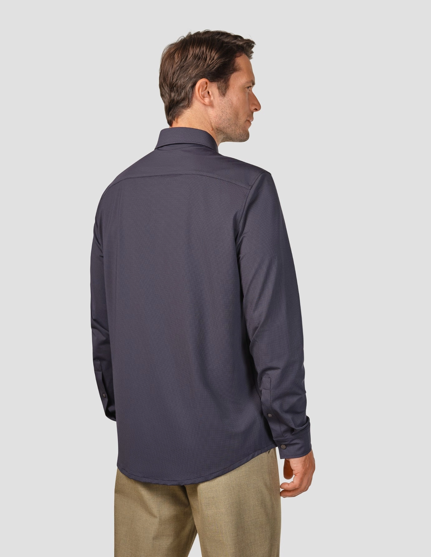 Travel Shirt Dark Navy Regular