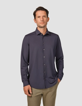 Travel Shirt Dark Navy Regular