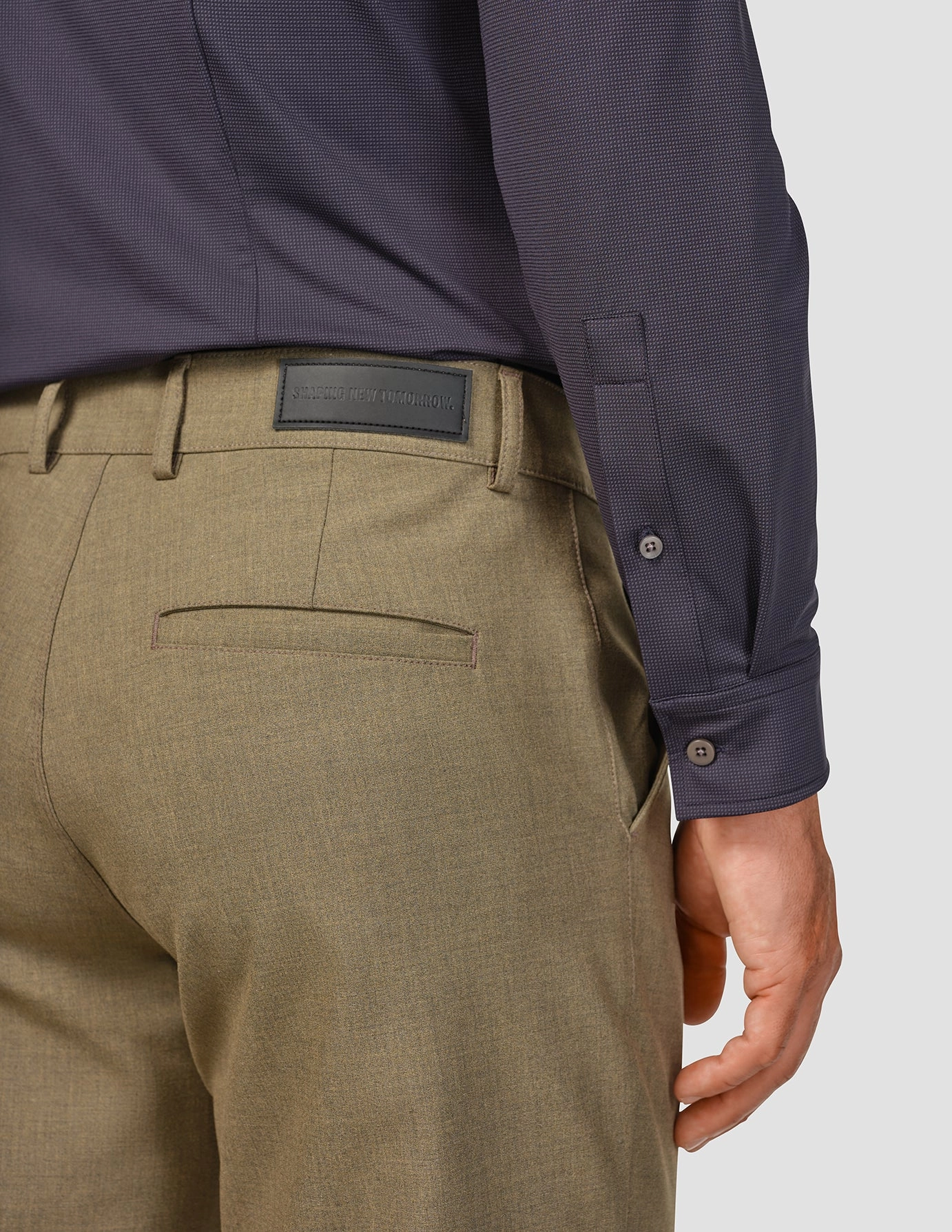 Travel Shirt Dark Navy Slim