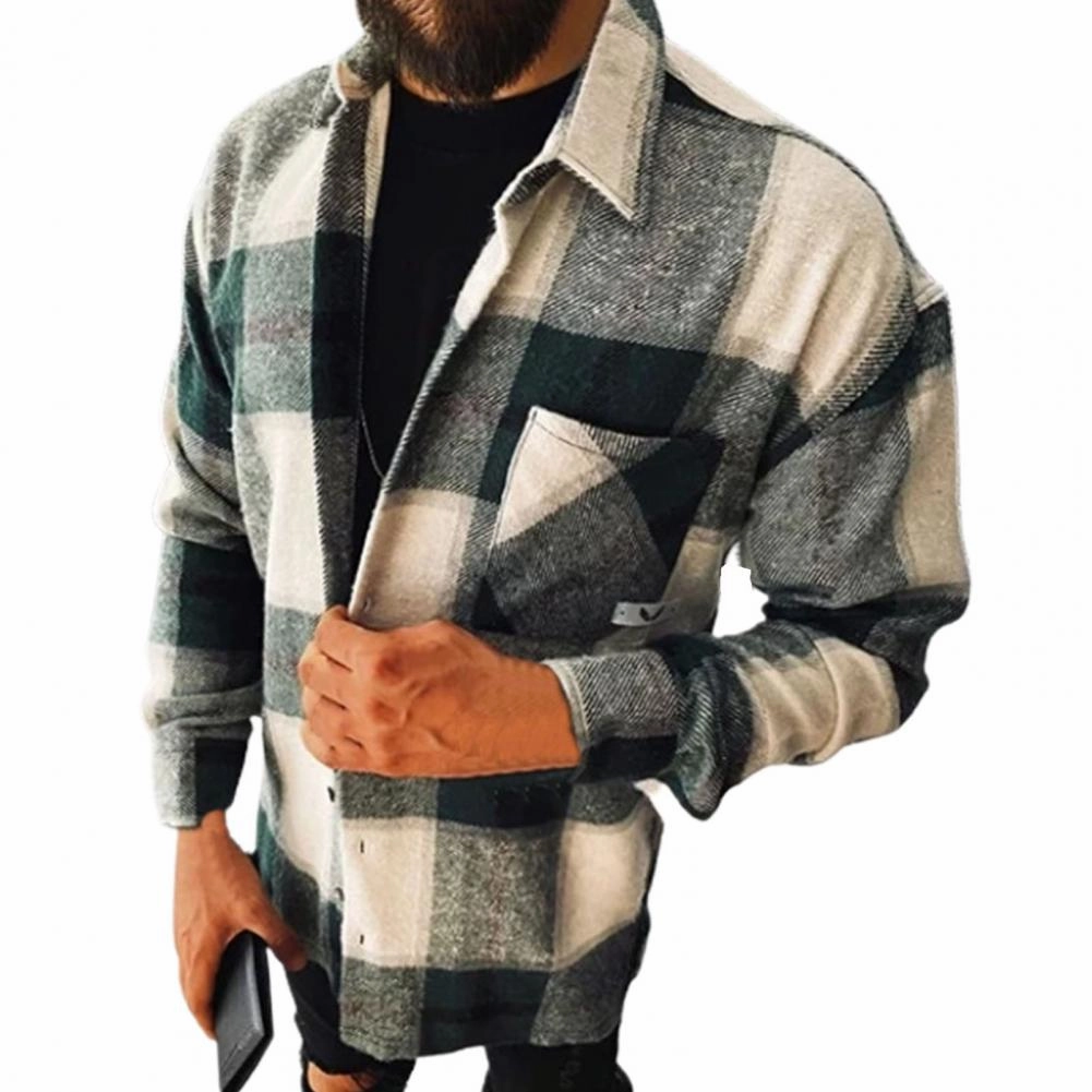 West Louis™ Streetwear Outwear Turn-down Collar Cardigan
