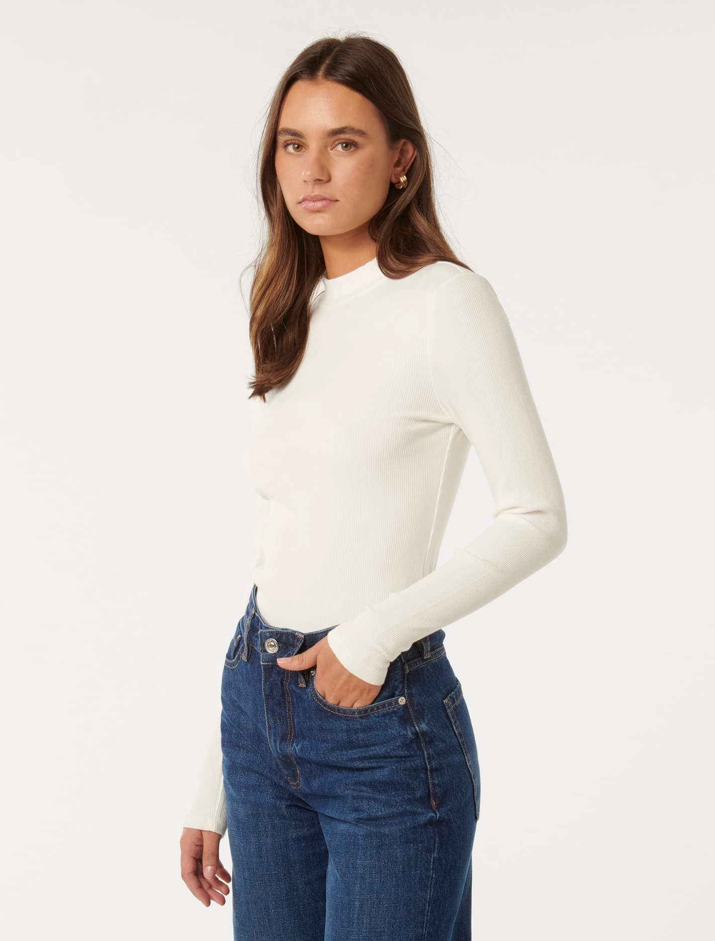Winona Rib Long Sleeve Top