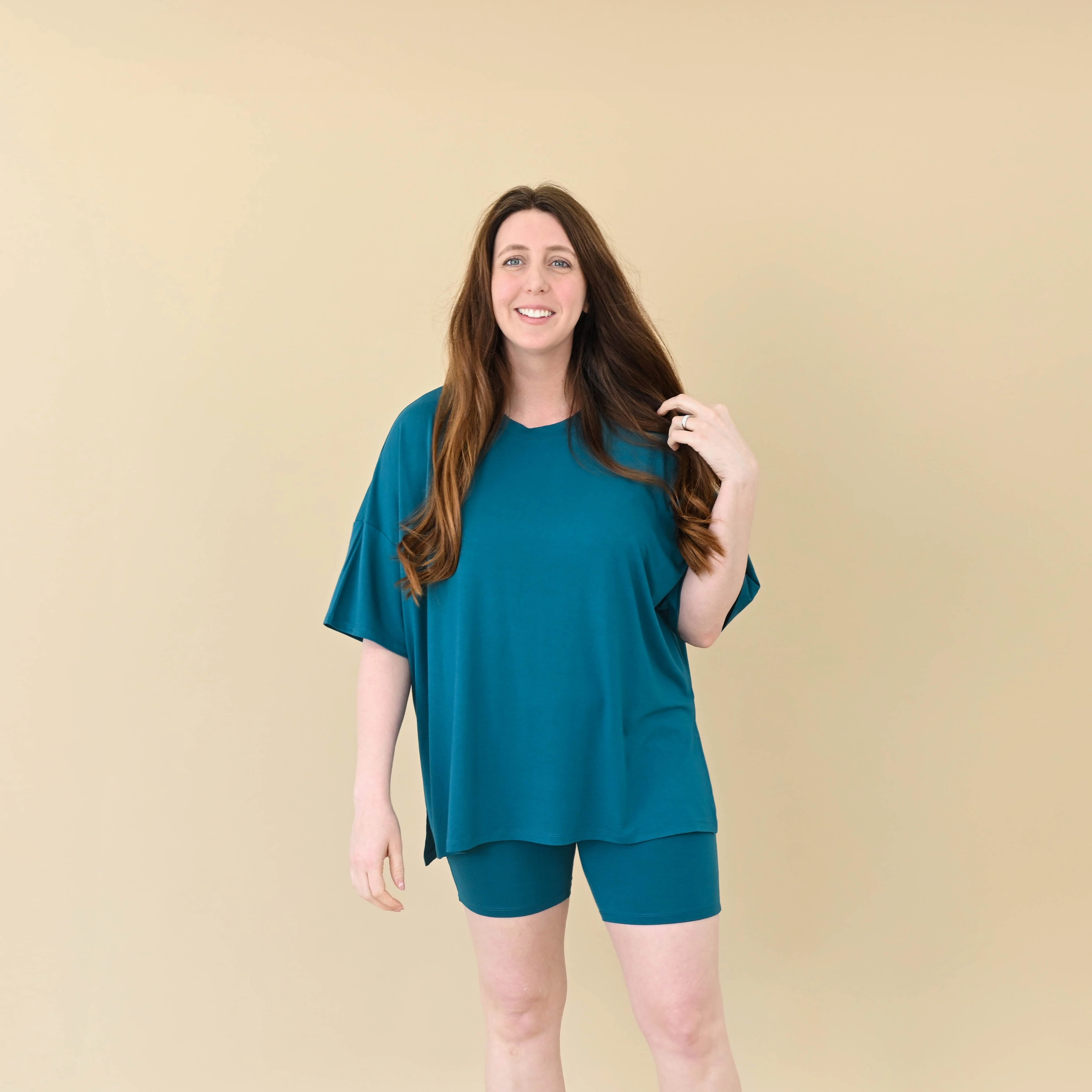 Women’s Biker Short Set in Loch