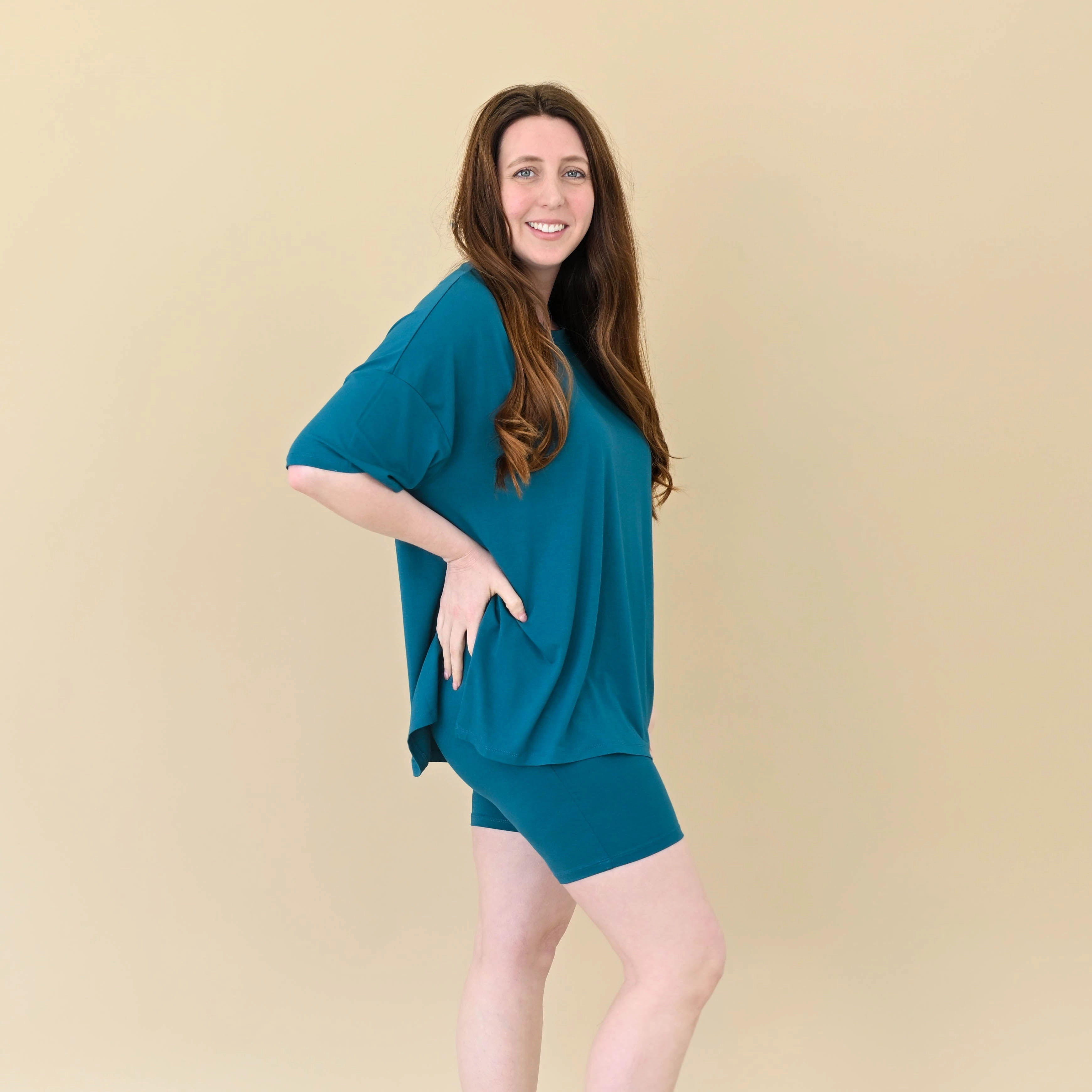 Women’s Biker Short Set in Loch