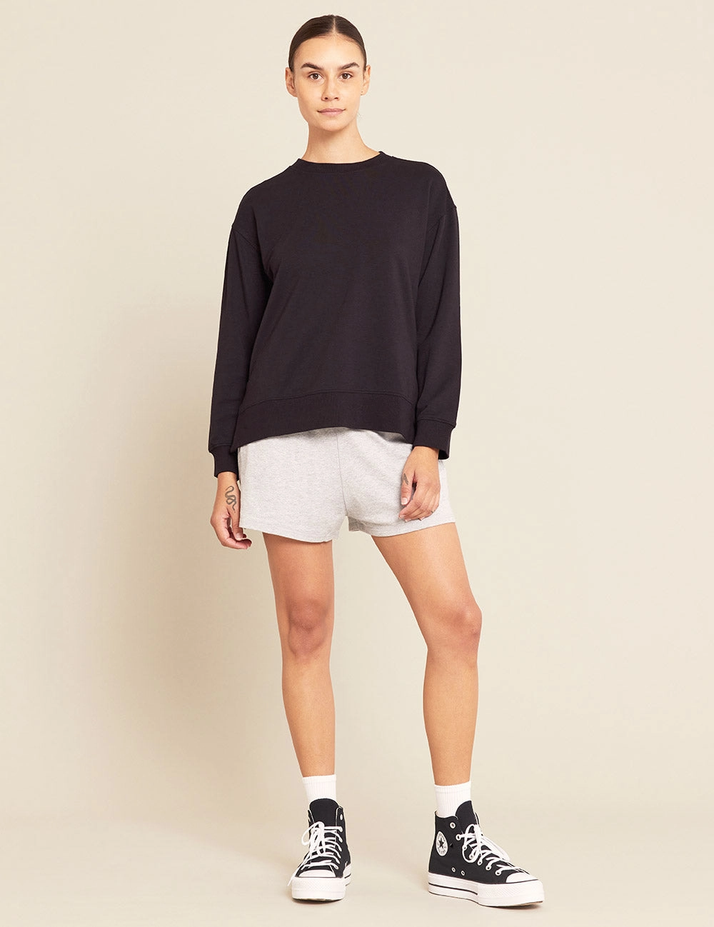 Women's Lightweight Pullover - Black