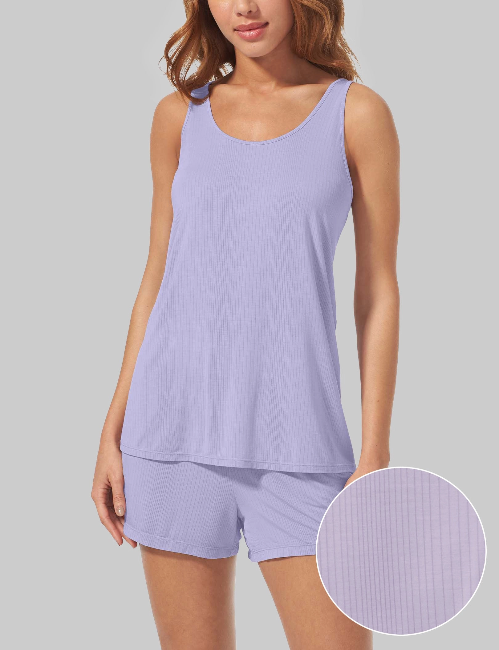 Women's Second Skin Luxe Rib Sleep Tank