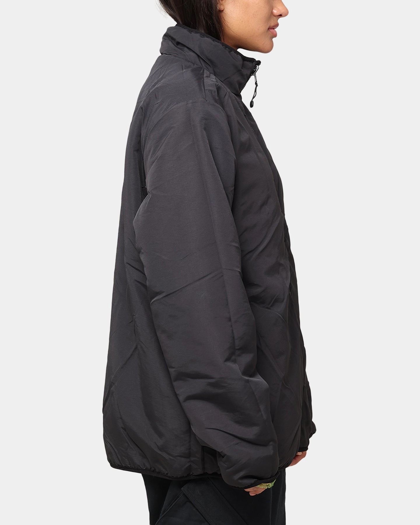 X-Large Reversible Sherpa Jacket Black/Camo